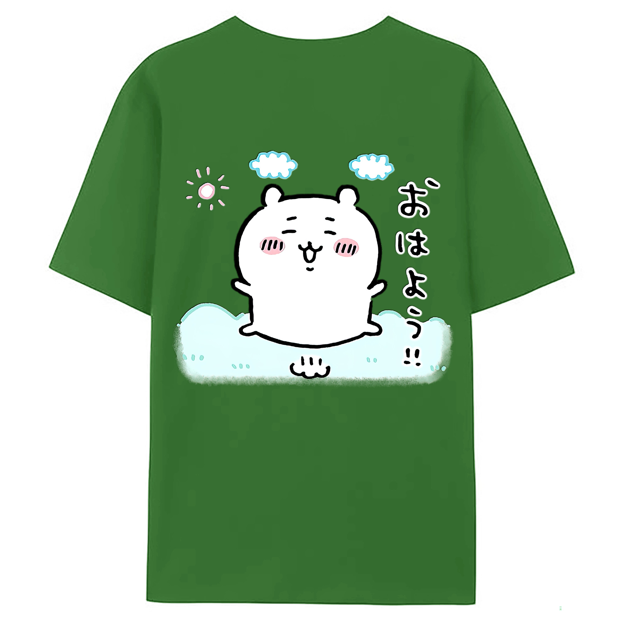 （画像用） ちいかわ ちいかわ Chii-kawa chiikawa レディース半袖Tシャツ(バックプリント)